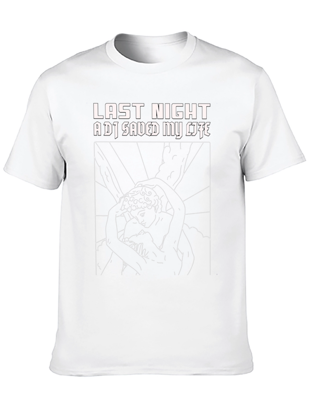 Last Night A DJ Saved My Life Graphic Tee