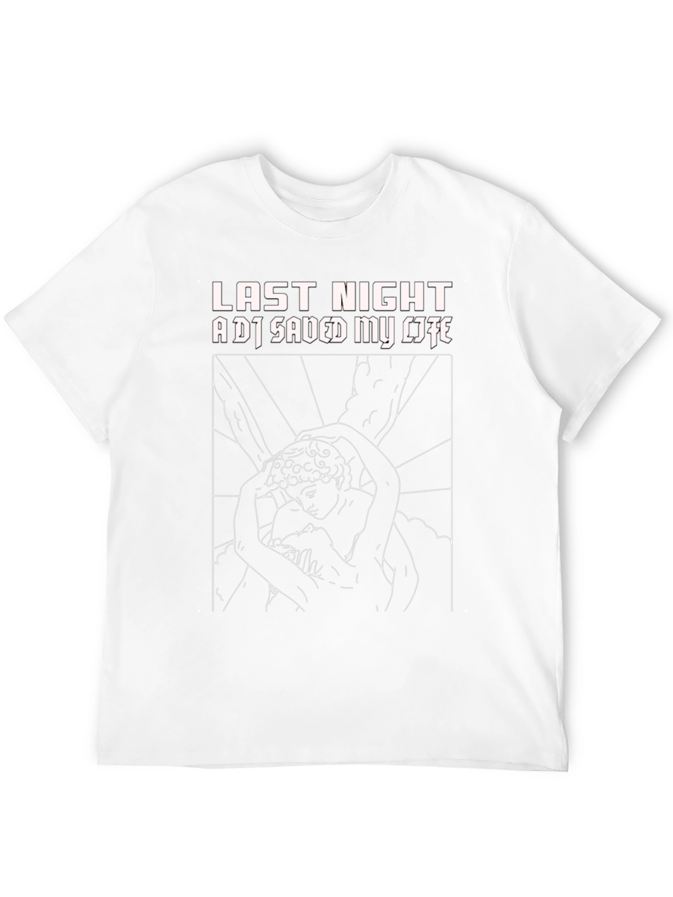 Last Night A DJ Saved My Life Graphic Tee