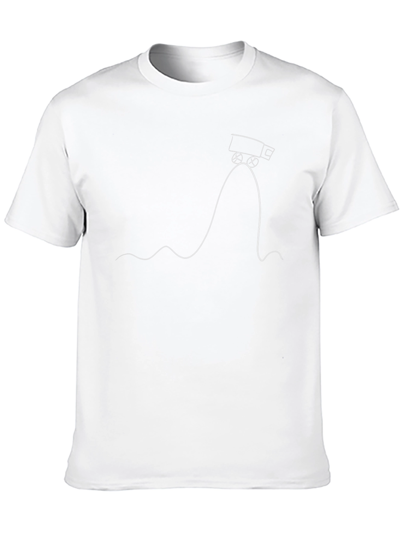 Truck on a Rollercoaster T-Shirt - Graphic Tee