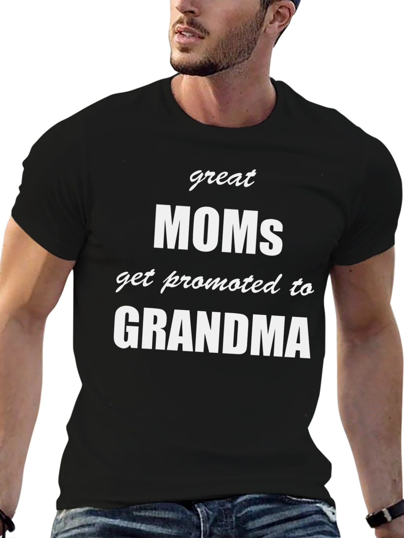 Great Moms Get Promoted to Grandma T-Shirt