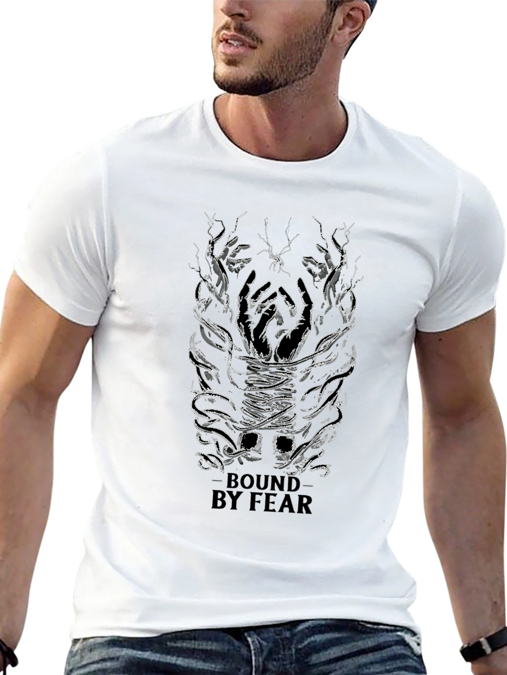 Bound By Fear Graphic T-Shirt - Black