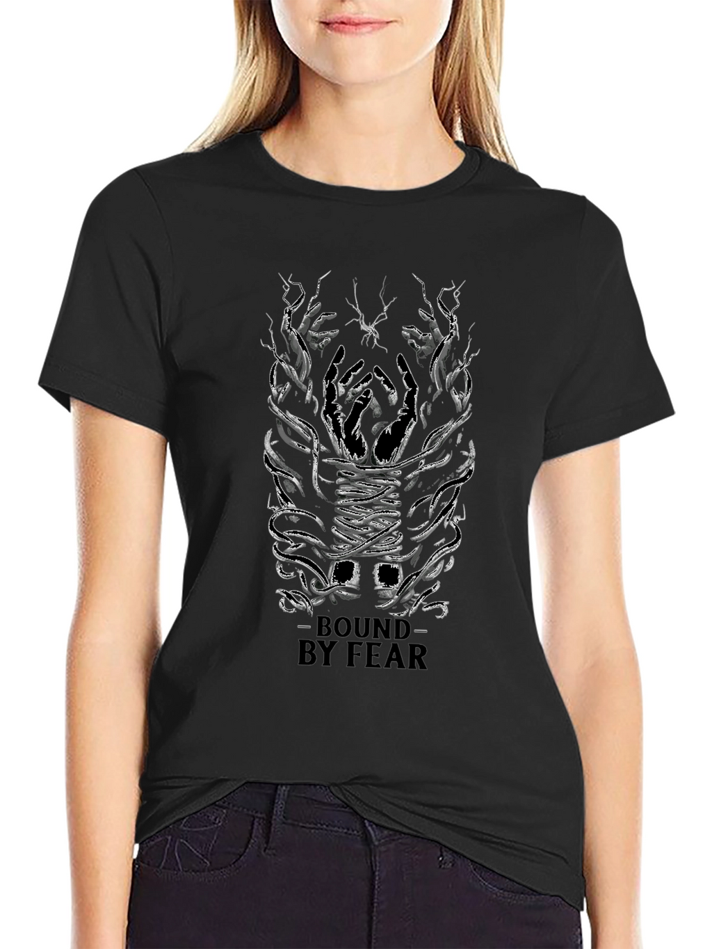 Bound By Fear Graphic T-Shirt - Black