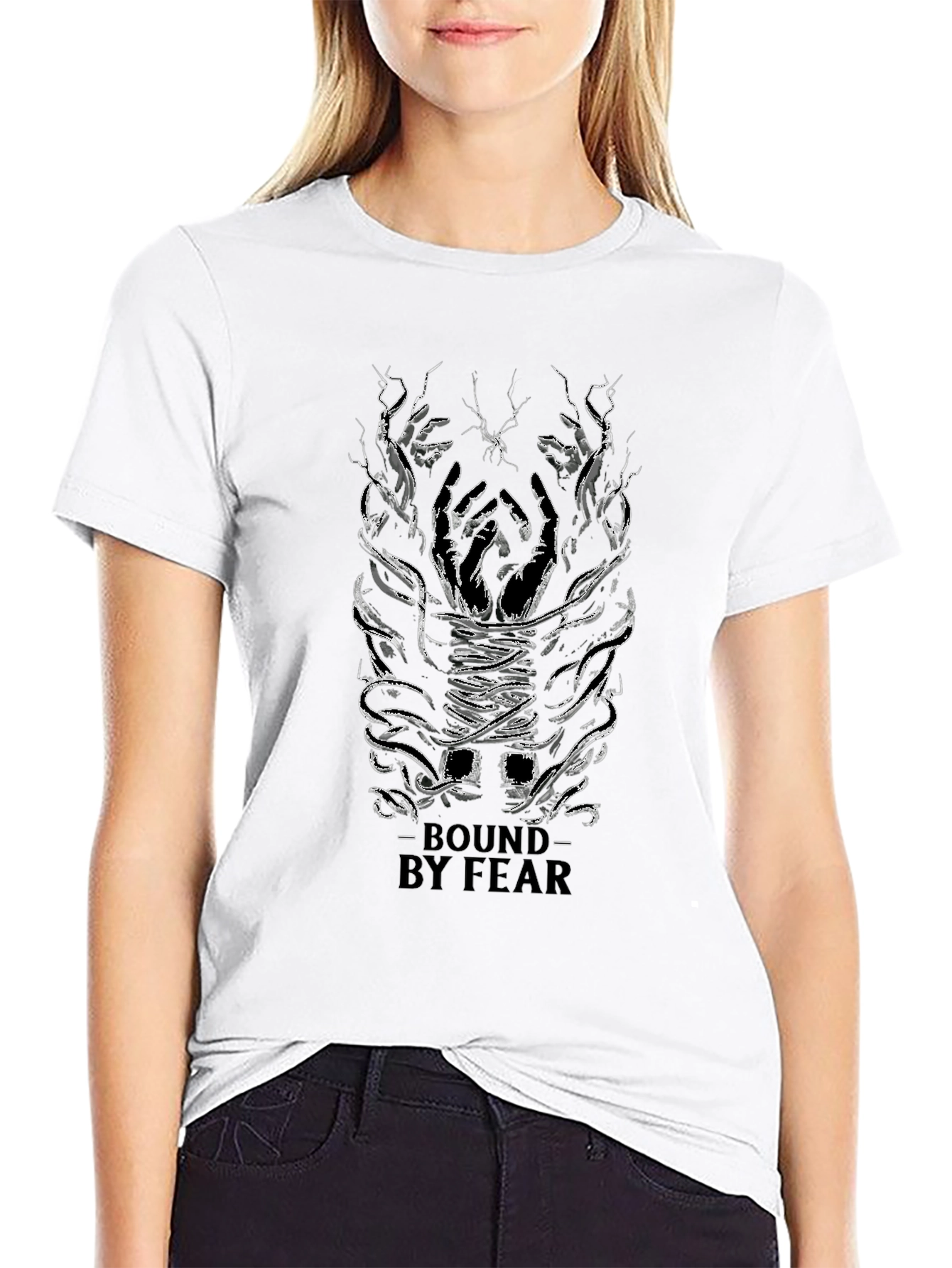 Bound By Fear Graphic T-Shirt - Black