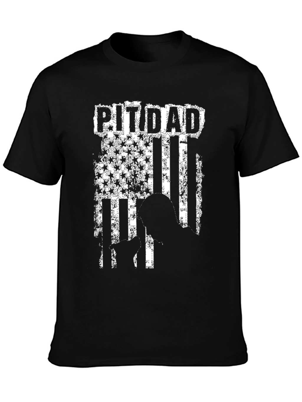 Patriotic Pit Dad T-Shirt