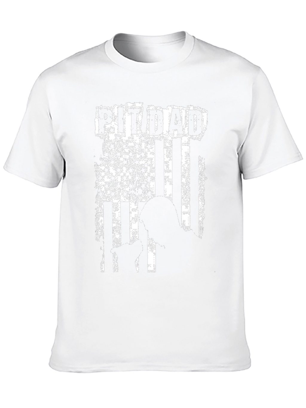 Patriotic Pit Dad T-Shirt