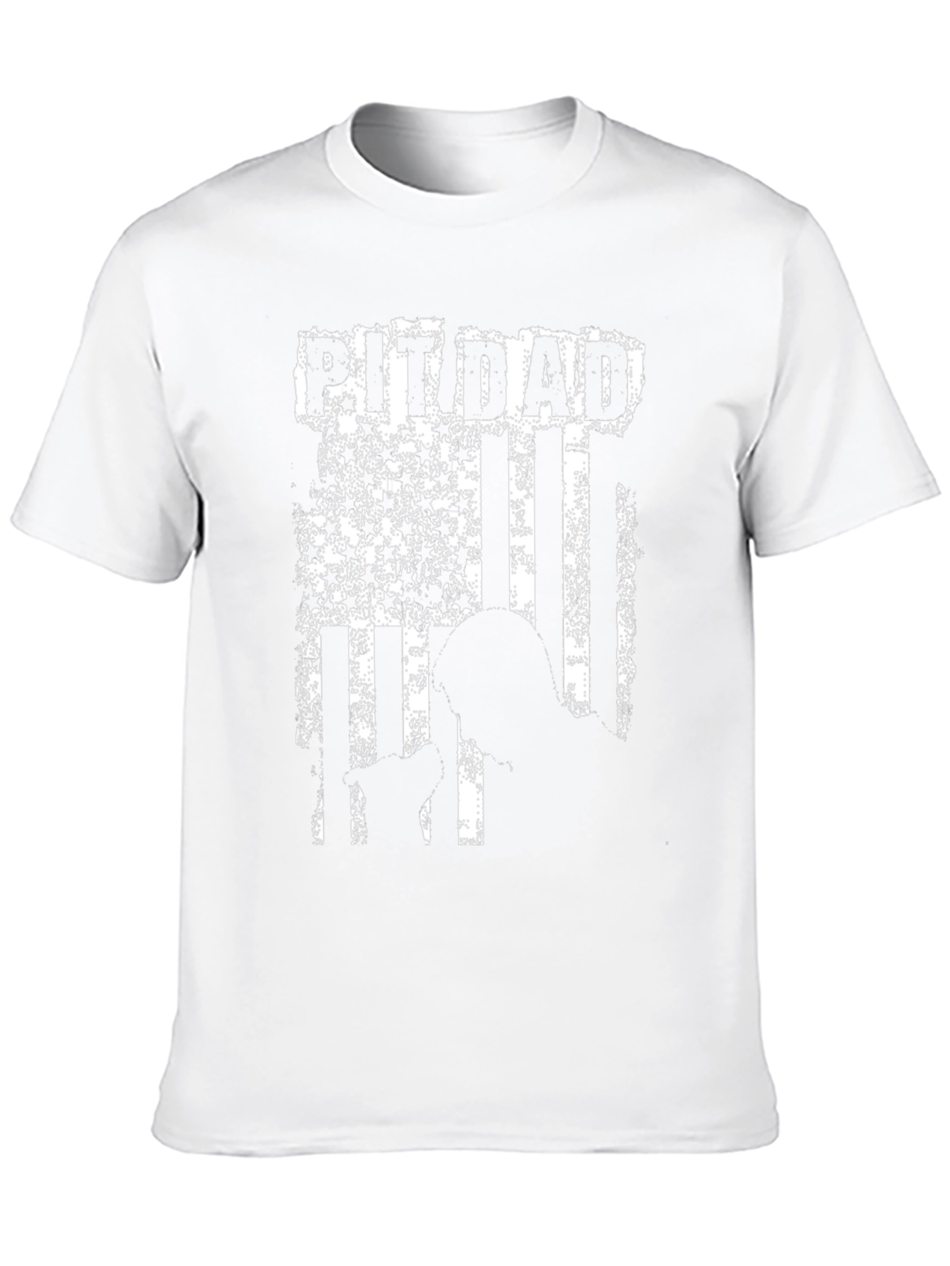 Patriotic Pit Dad T-Shirt