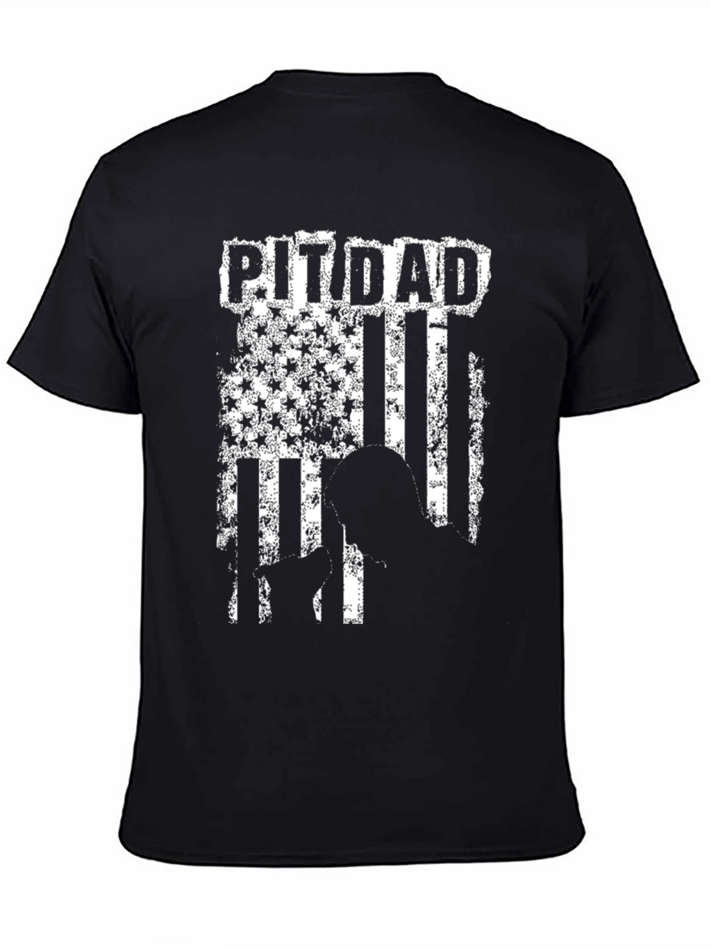 Patriotic Pit Dad T-Shirt