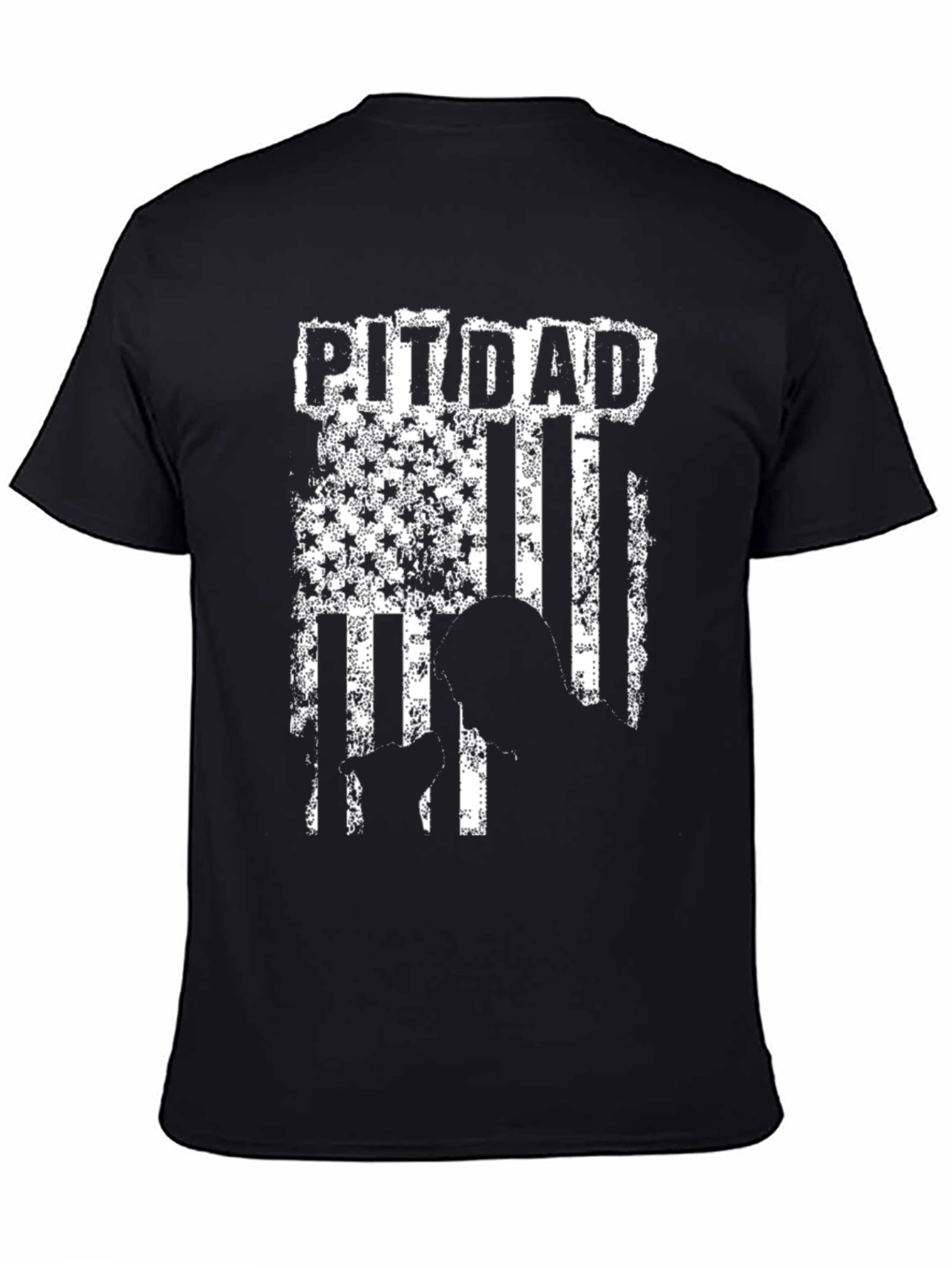 Patriotic Pit Dad T-Shirt