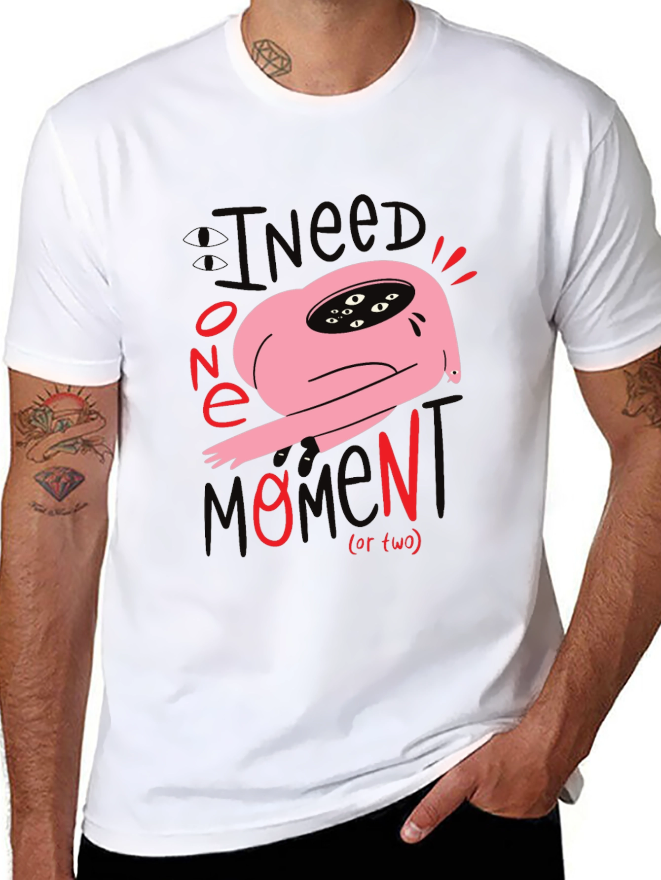 I Need One Momen(t) T-Shirt: Unique Graphic Tee