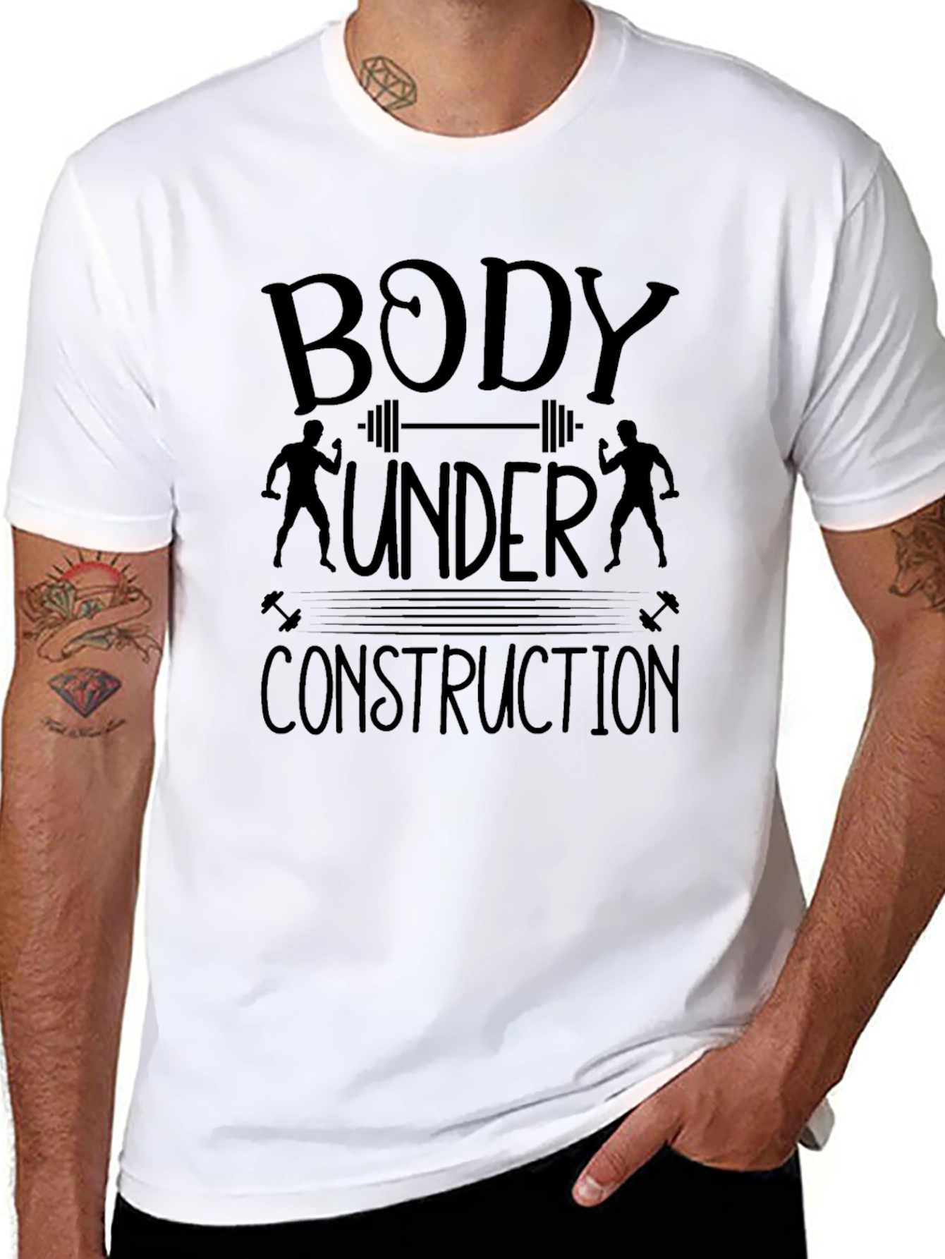 Body Under Construction Graphic Tee