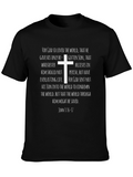 John 3:16 Christian T-Shirt - Religious Faith Apparel