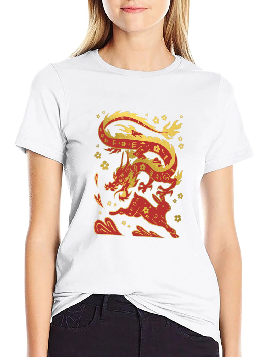 Dragon and Rabbit Year Tee