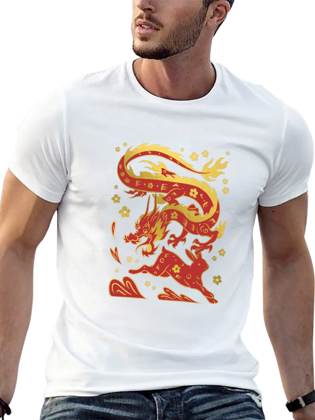 Dragon and Rabbit Year Tee