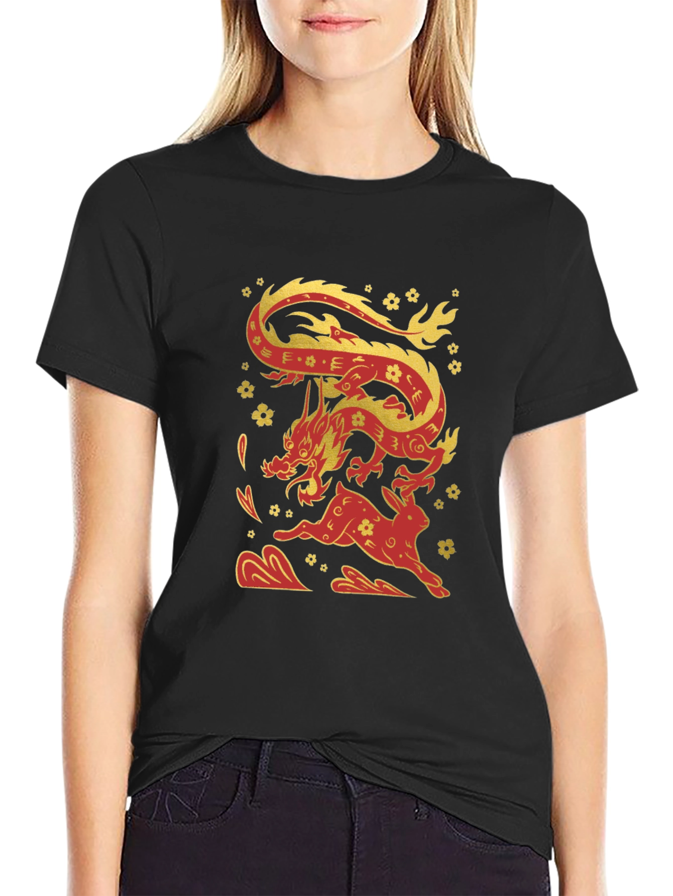 Dragon and Rabbit Year Tee