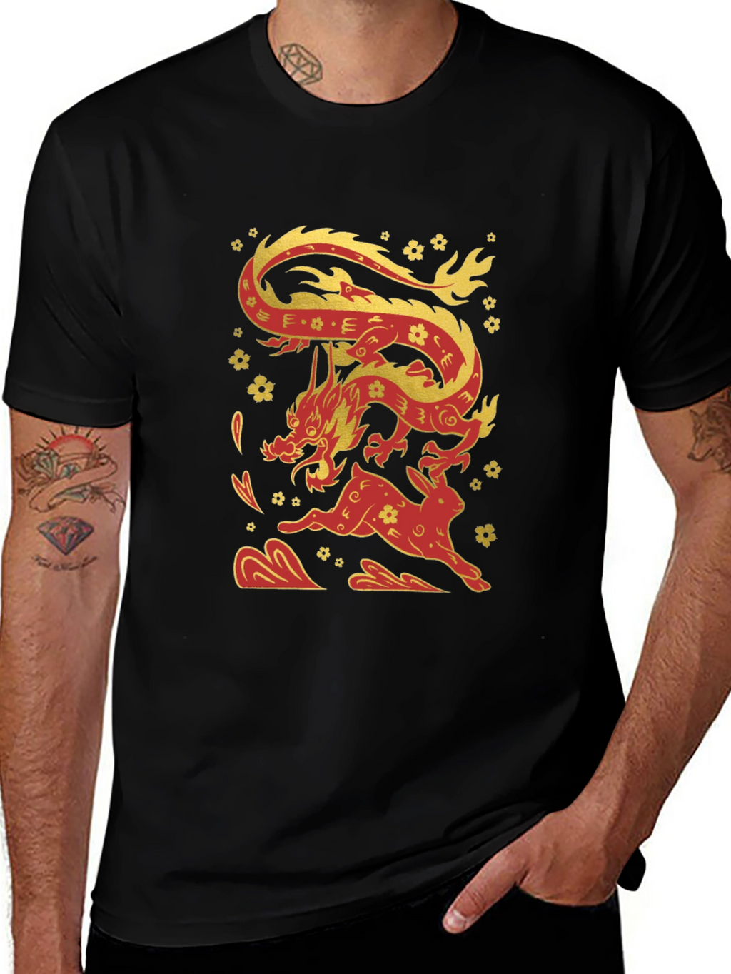 Dragon and Rabbit Year Tee