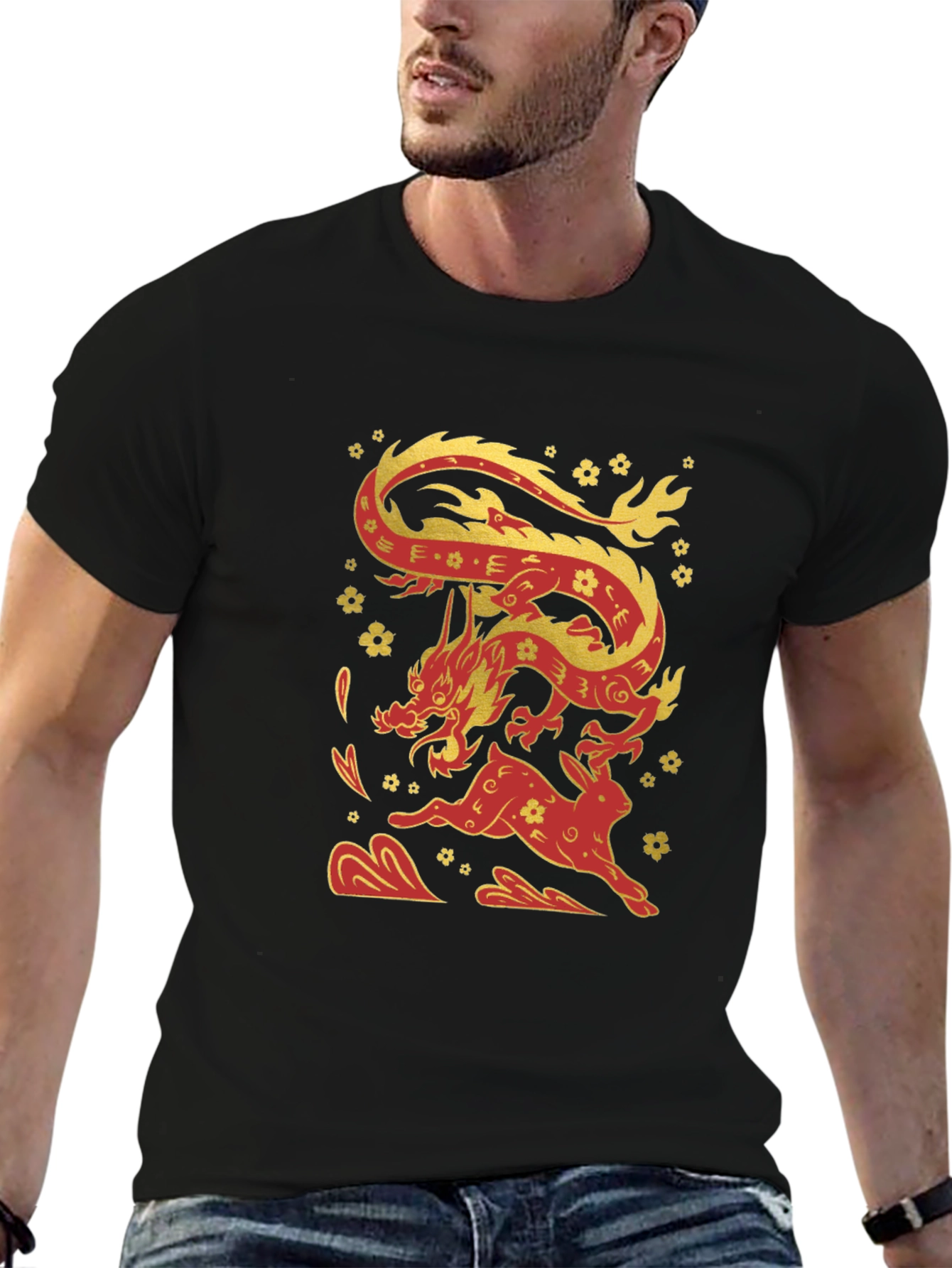 Dragon and Rabbit Year Tee
