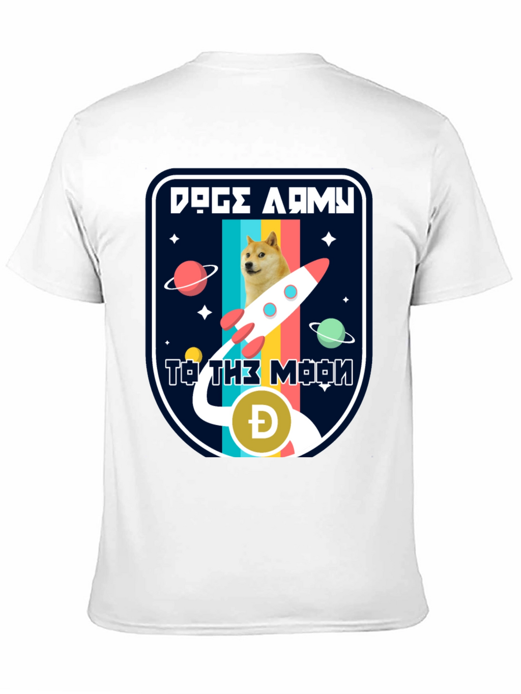 Doge Army To The Moon T-Shirt
