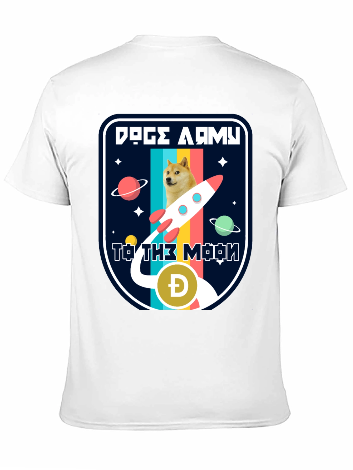 Doge Army To The Moon T-Shirt
