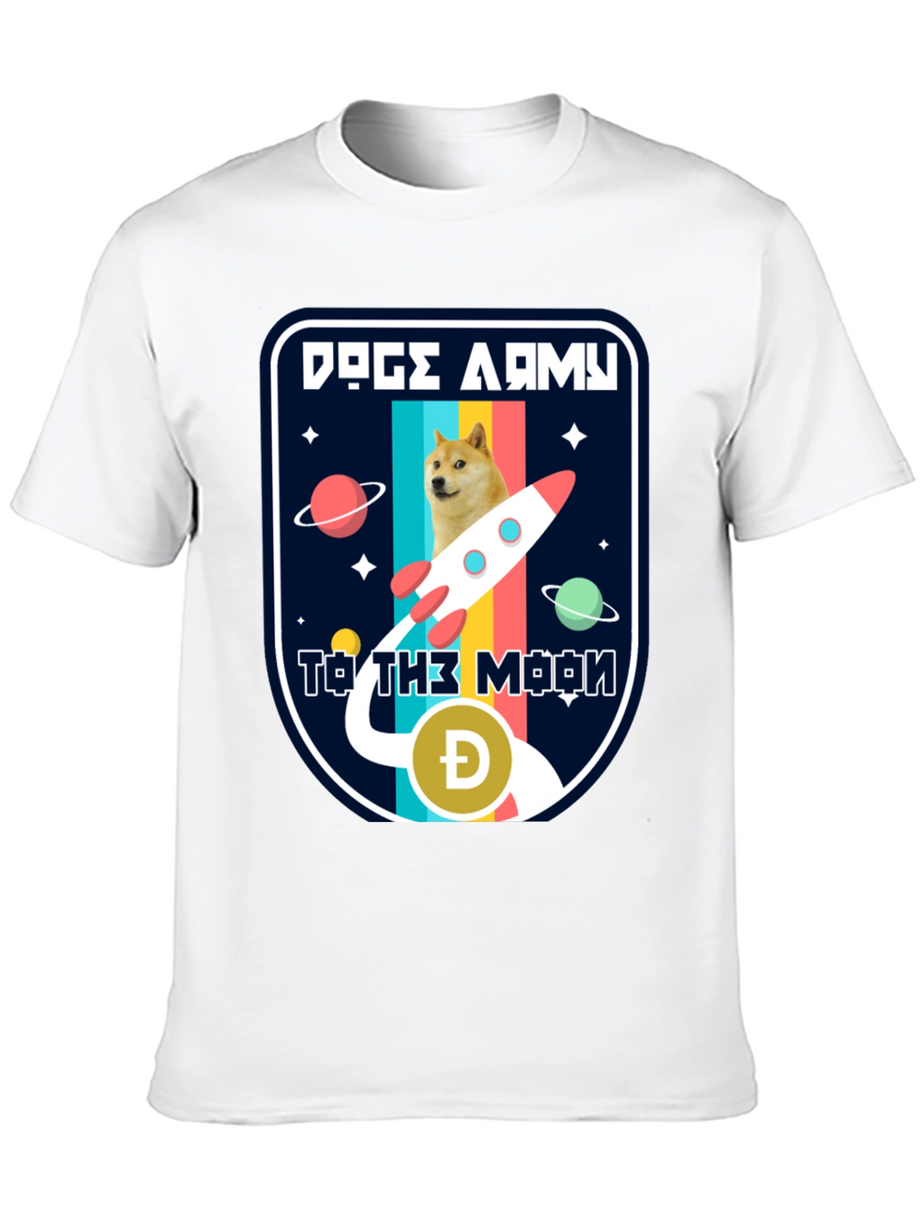 Doge Army To The Moon T-Shirt