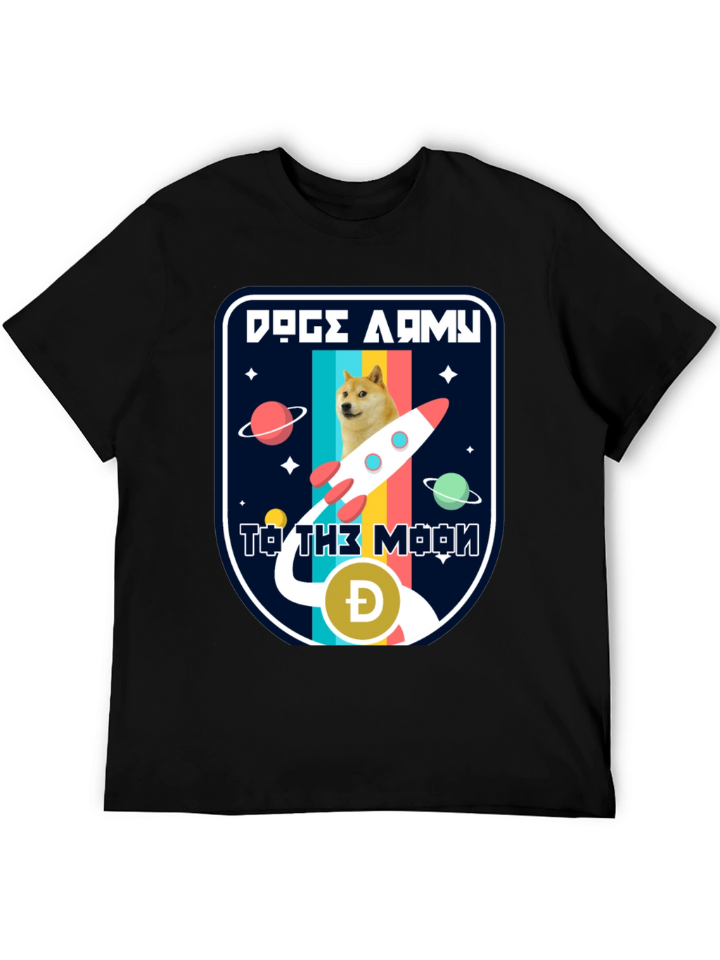 Doge Army To The Moon T-Shirt