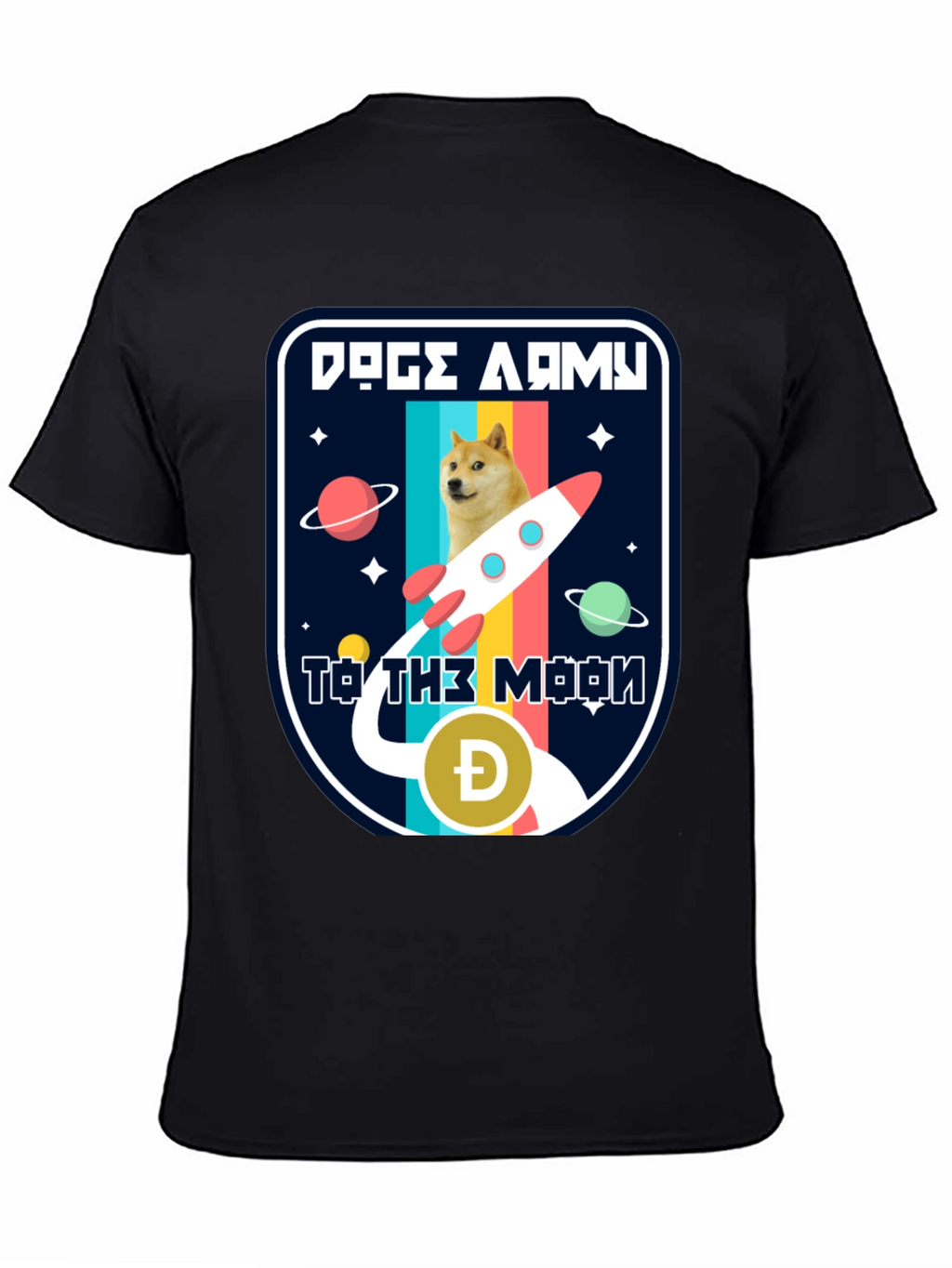 Doge Army To The Moon T-Shirt