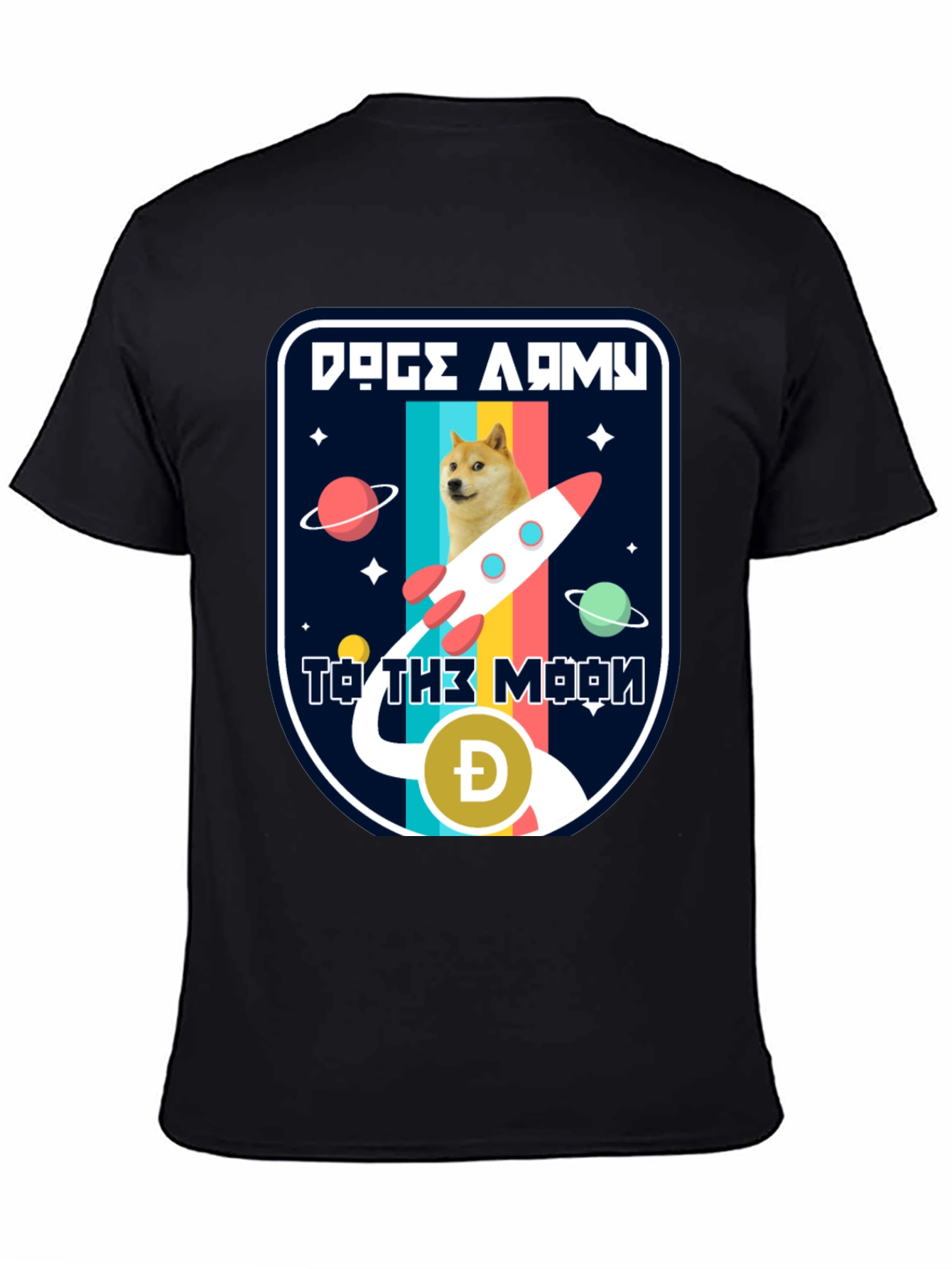 Doge Army To The Moon T-Shirt