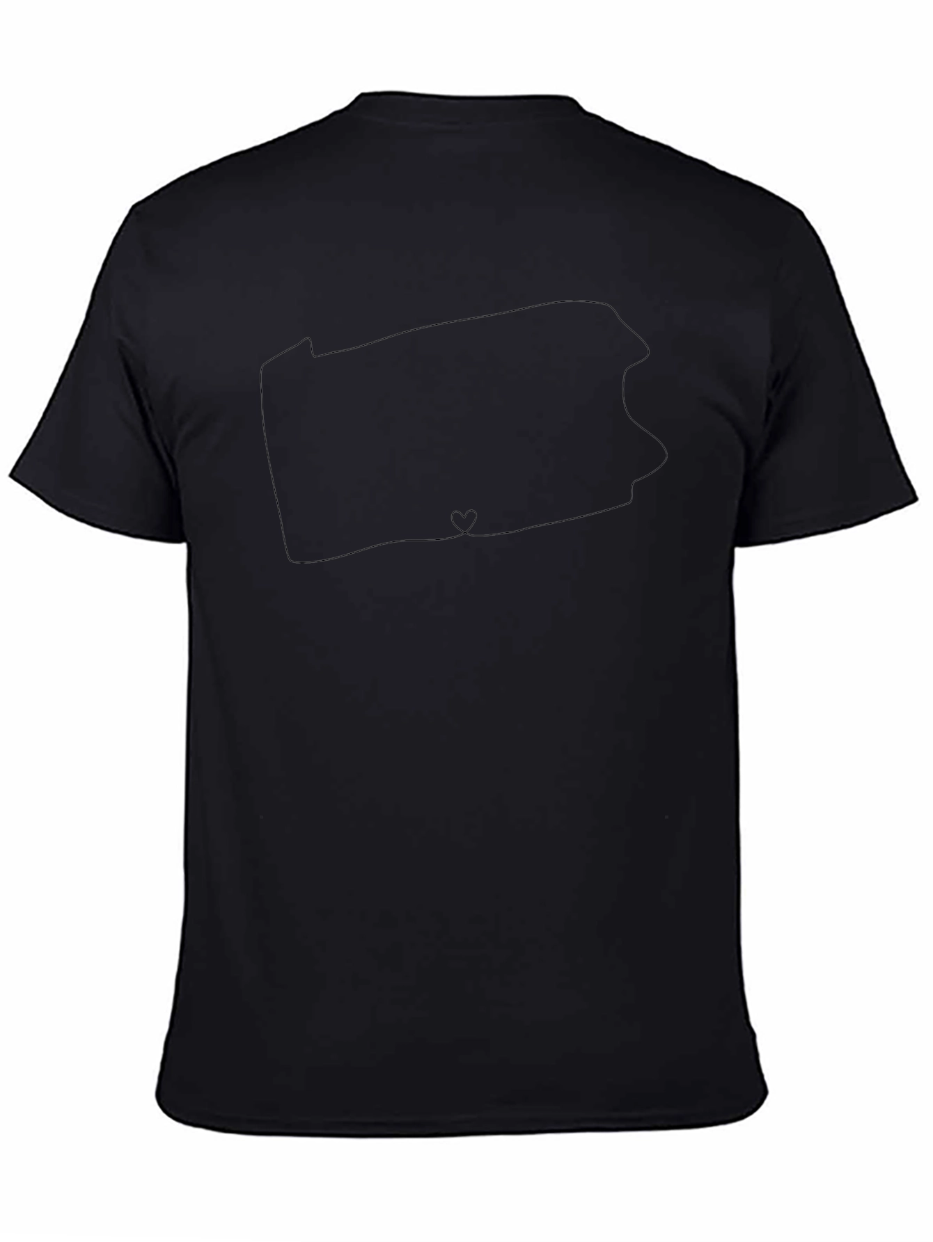 Pennsylvania State Outline Graphic Tee