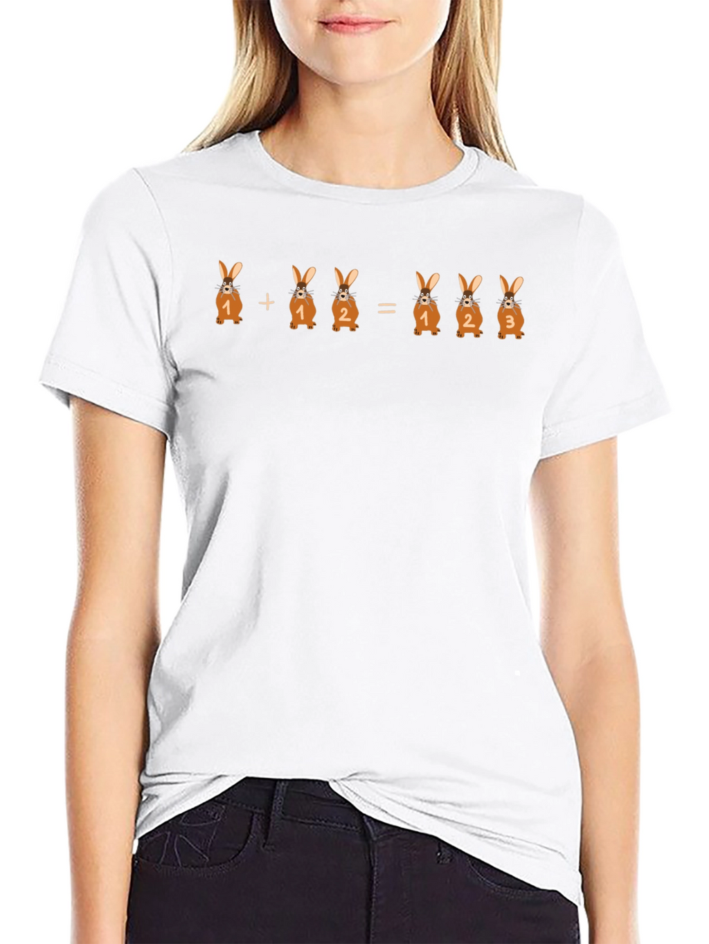 Math Bunny Graphic Tee