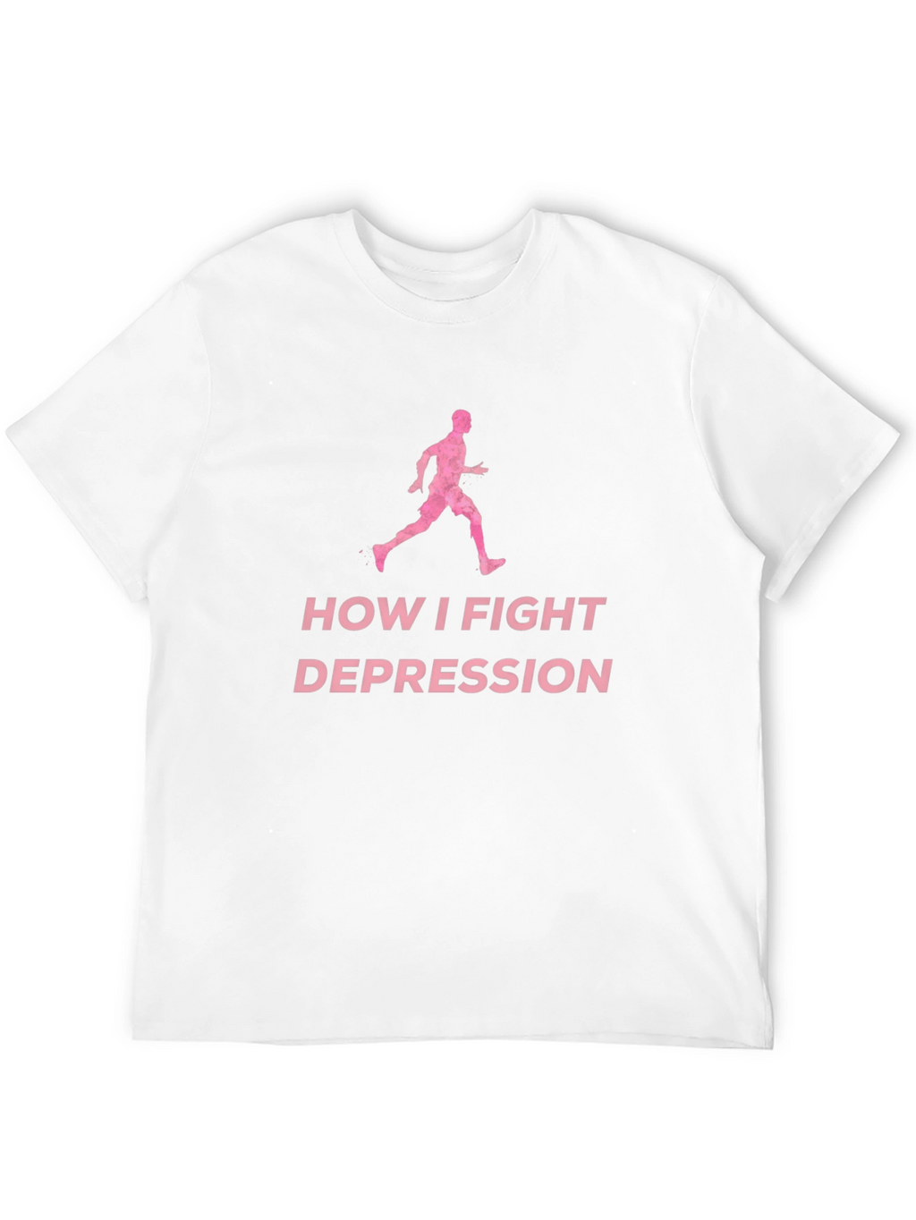 Fight Depression Running T-Shirt