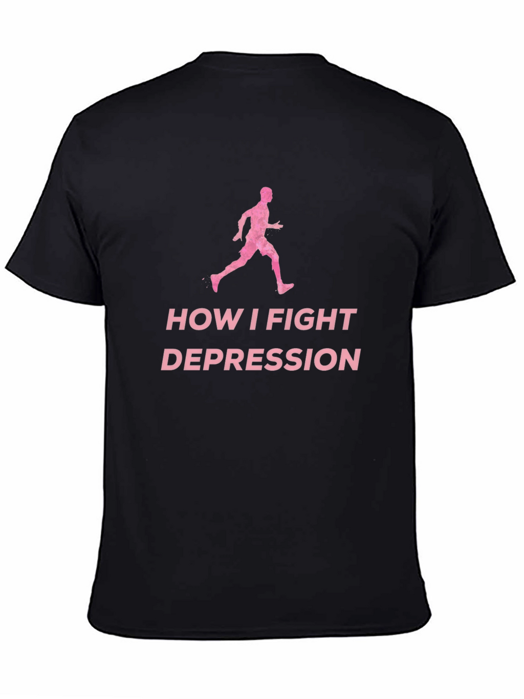 Fight Depression Running T-Shirt