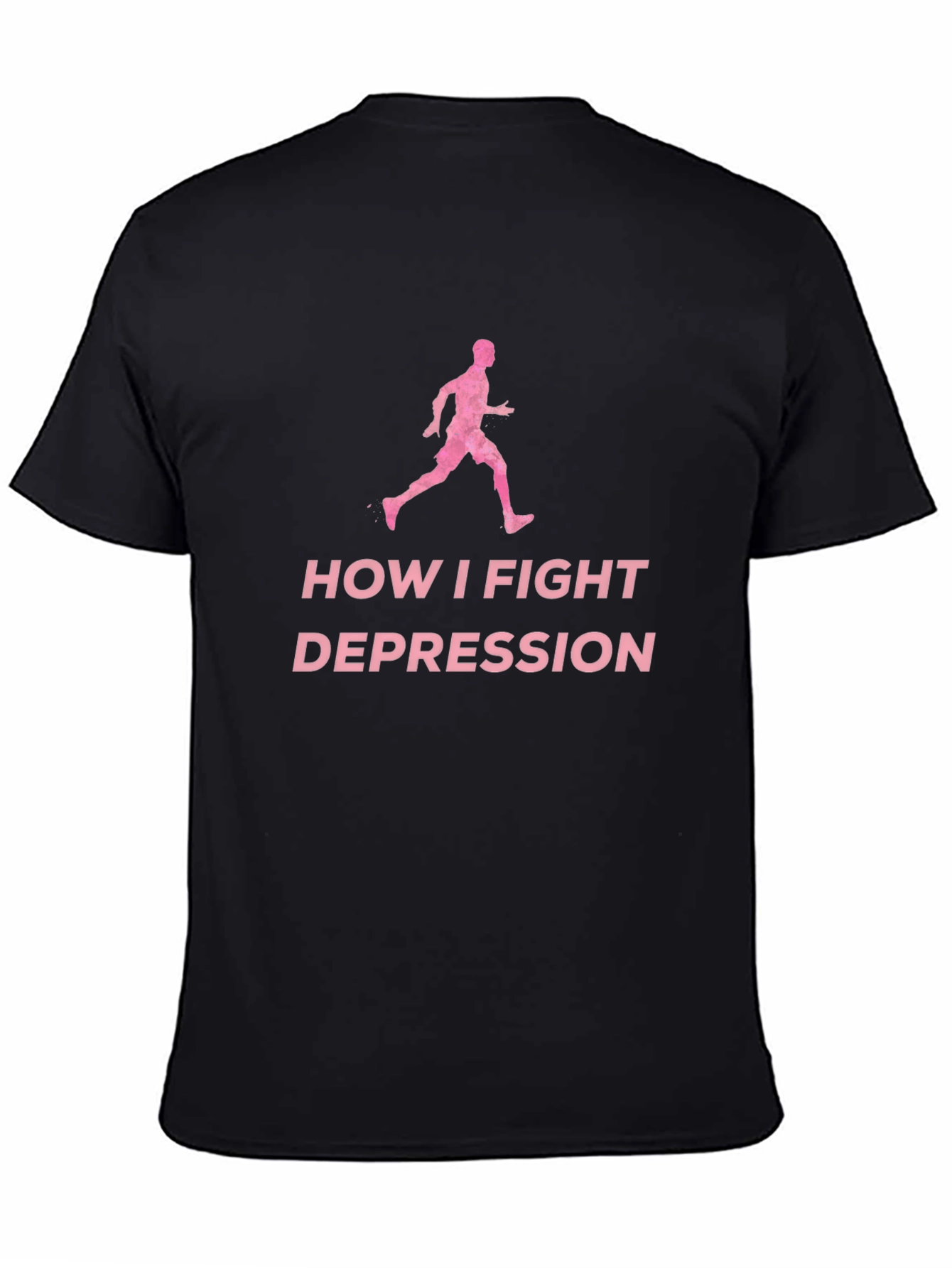 Fight Depression Running T-Shirt