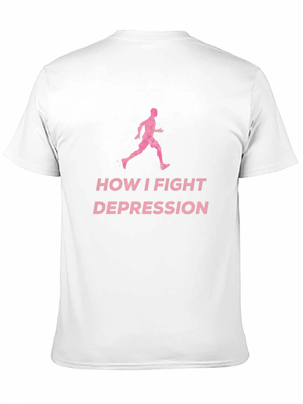 Fight Depression Running T-Shirt