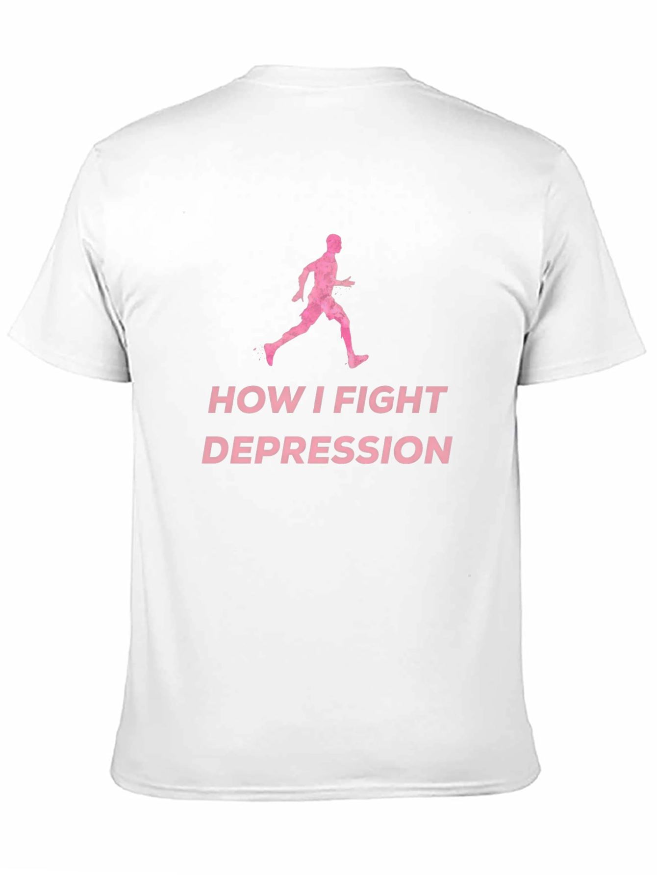 Fight Depression Running T-Shirt