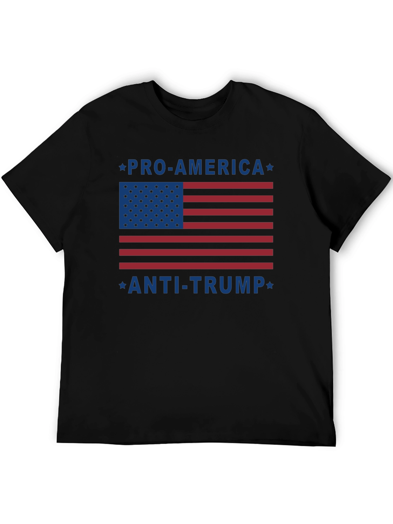 Pro-America Anti-Trump Graphic Tee