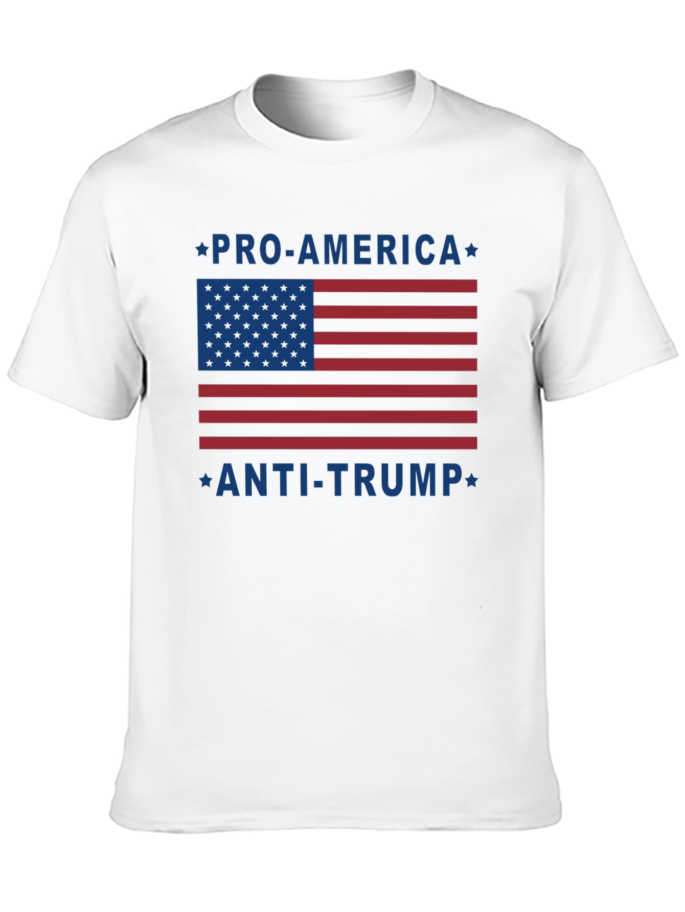 Pro-America Anti-Trump Graphic Tee