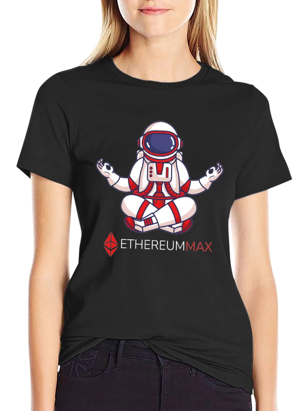 EthereumMAX Astronaut Graphic T-Shirt