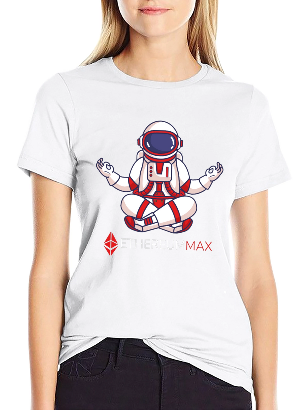 EthereumMAX Astronaut Graphic T-Shirt