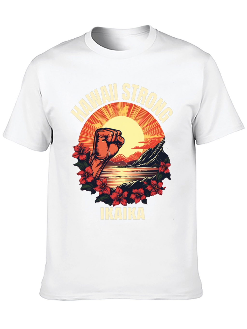 Hawaii Strong Graphic T-Shirt