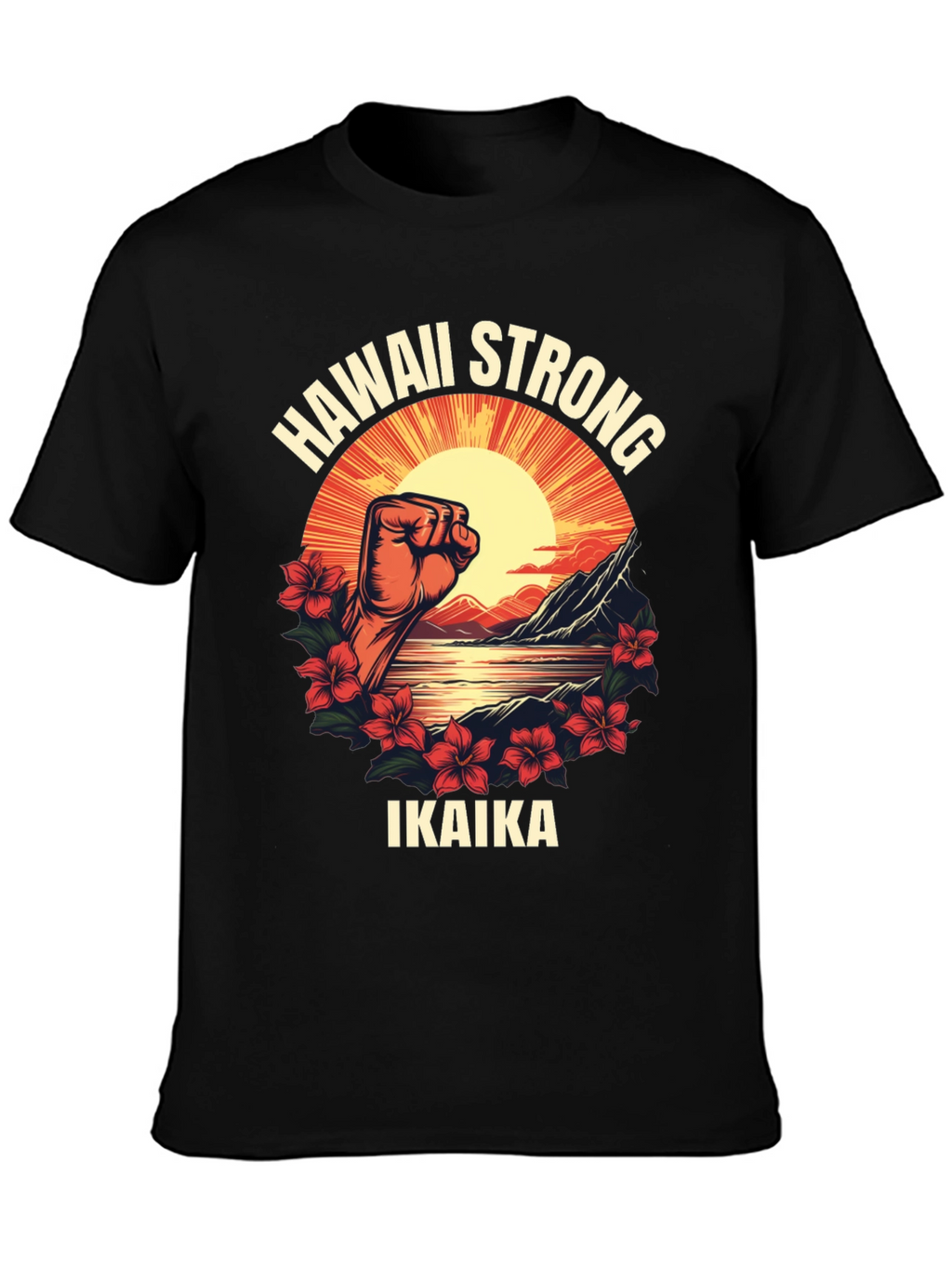 Hawaii Strong Graphic T-Shirt