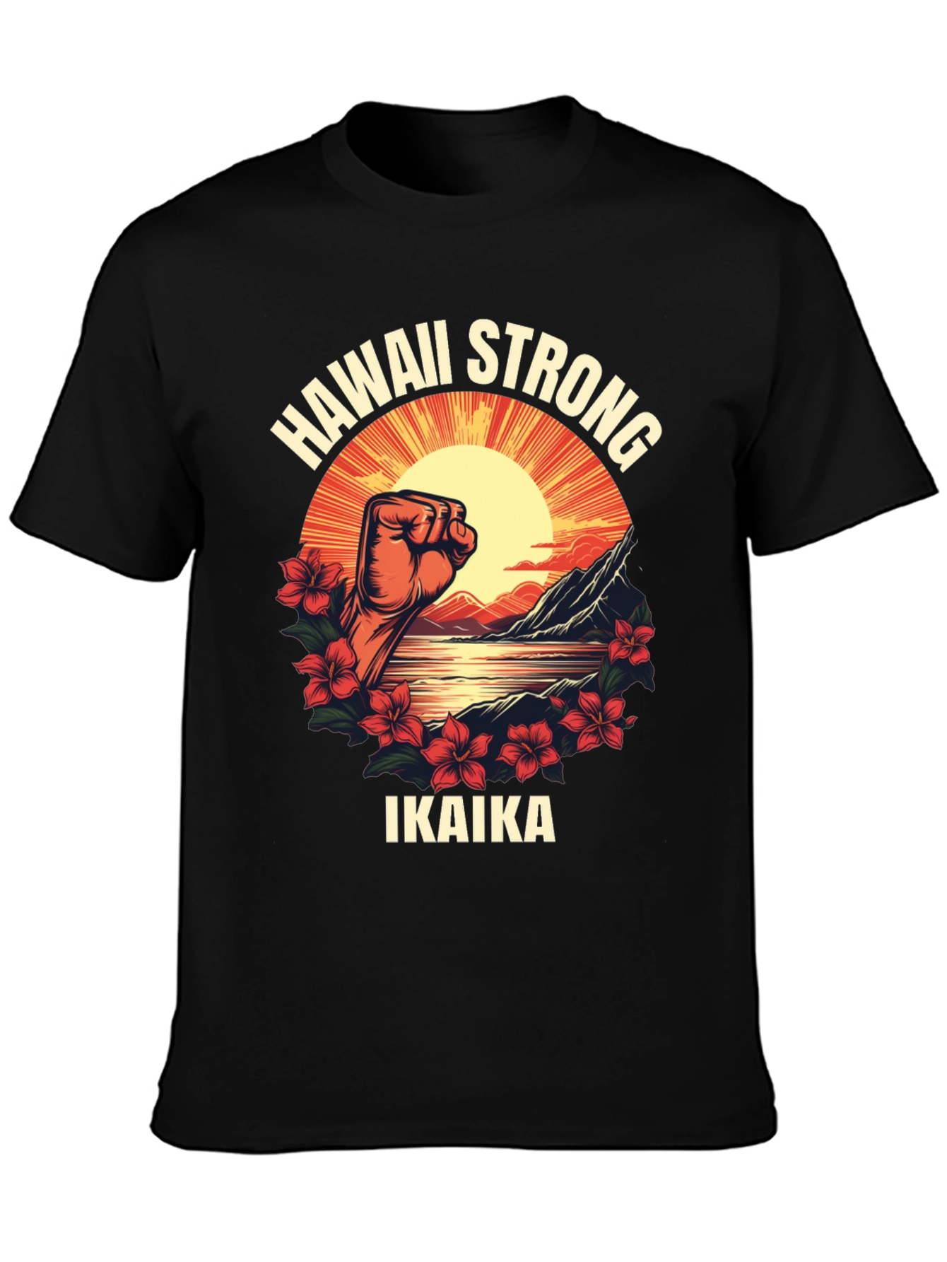 Hawaii Strong Graphic T-Shirt
