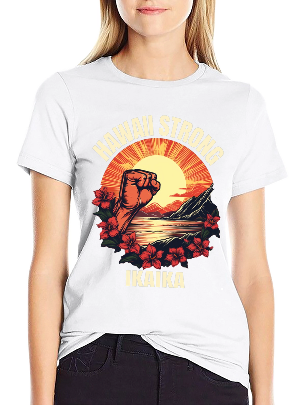 Hawaii Strong Graphic T-Shirt