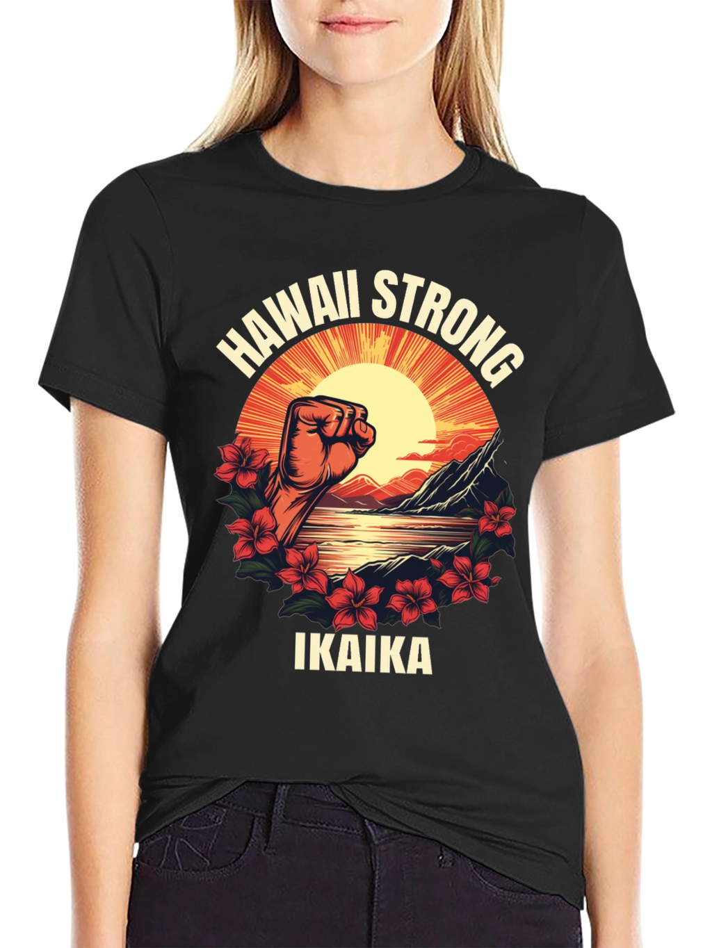 Hawaii Strong Graphic T-Shirt