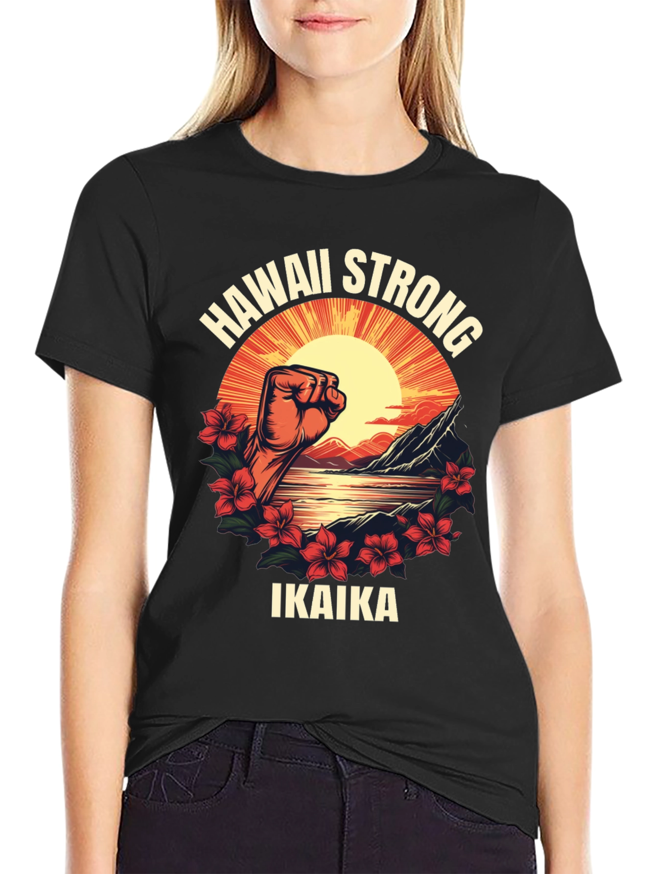 Hawaii Strong Graphic T-Shirt