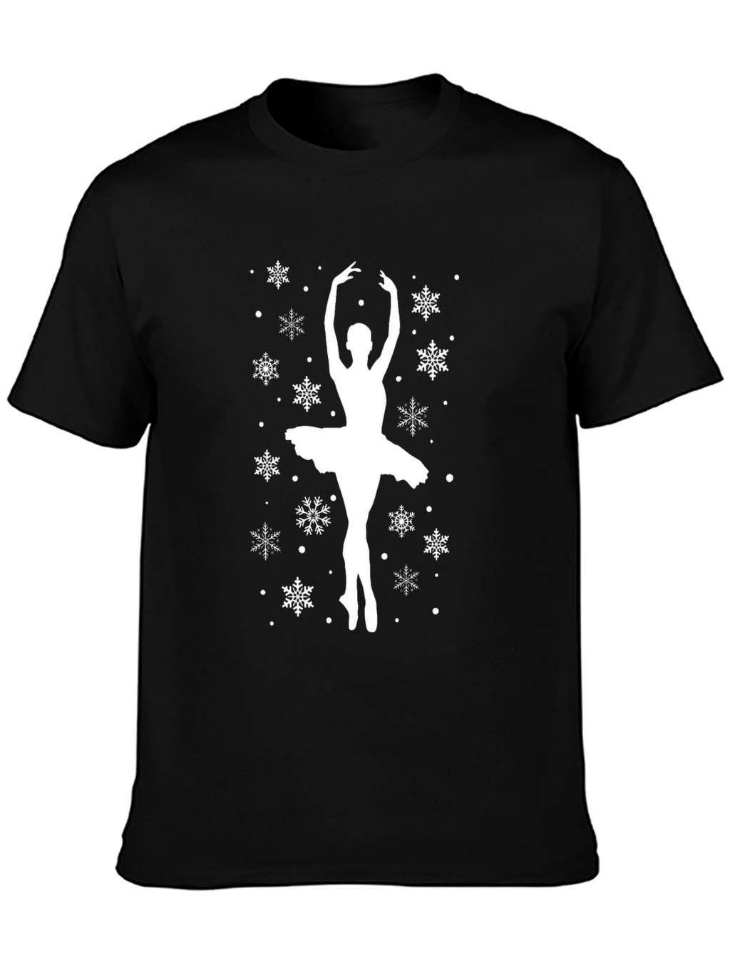 Ballerina Snowflake Graphic Tee