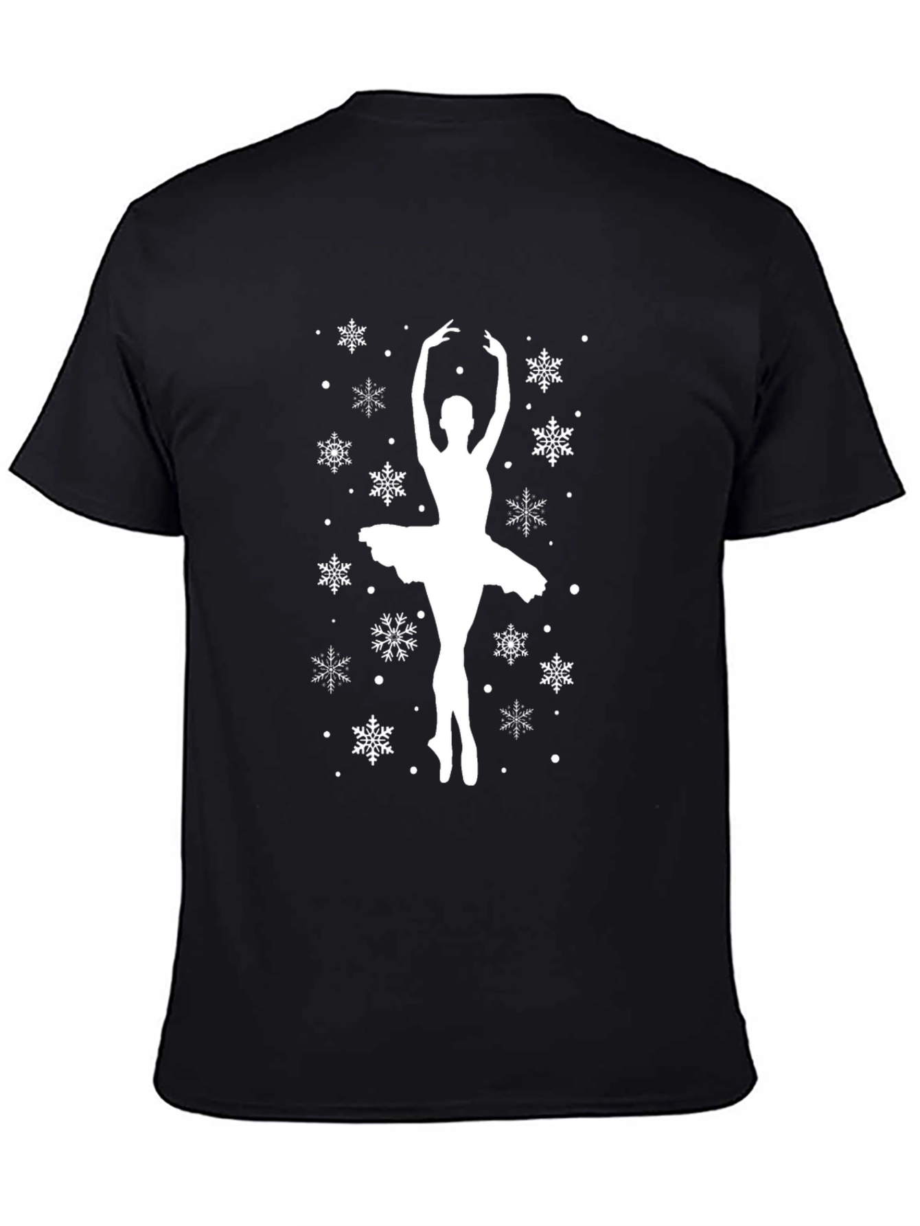 Ballerina Snowflake Graphic Tee