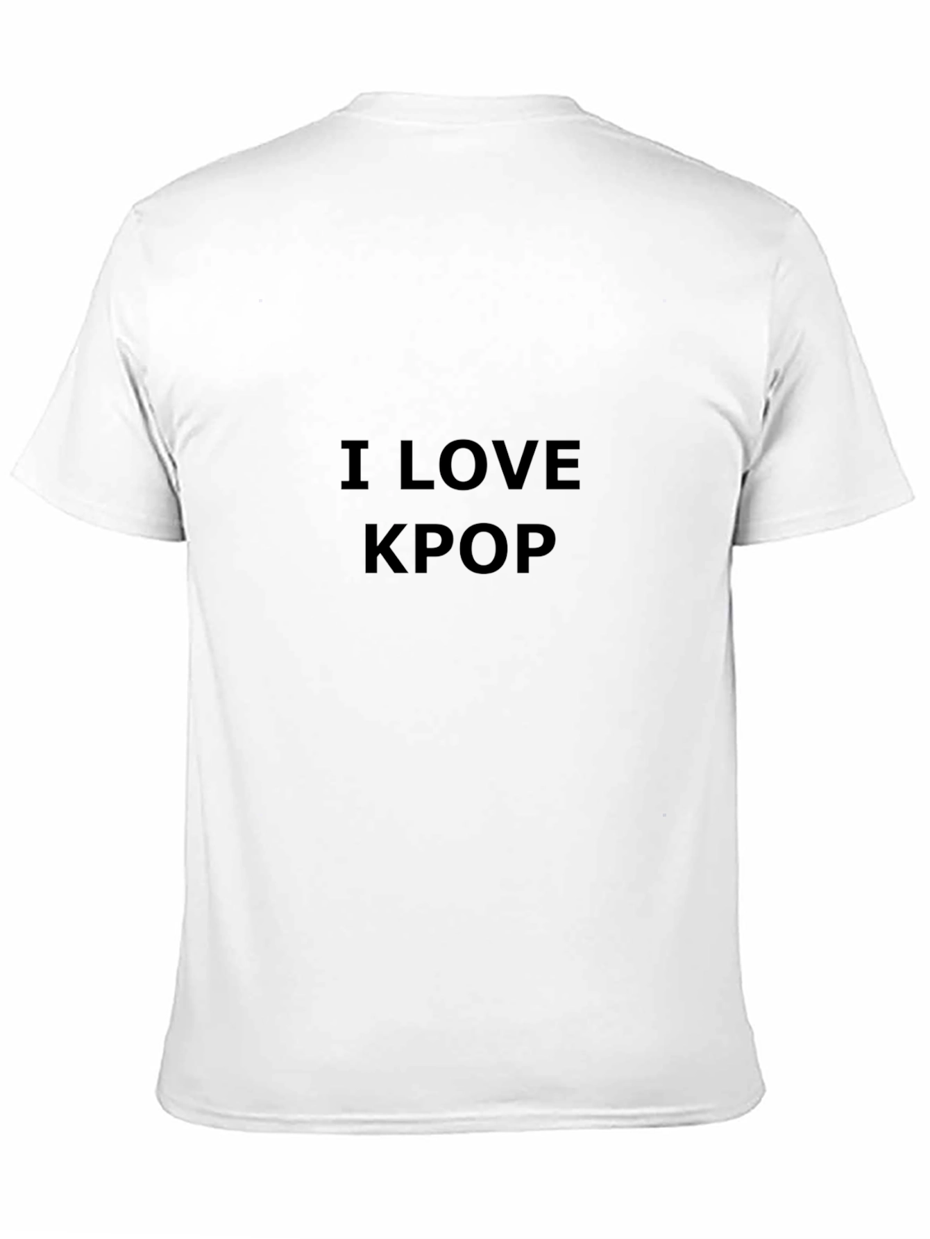 I Love KPOP Black T-Shirt