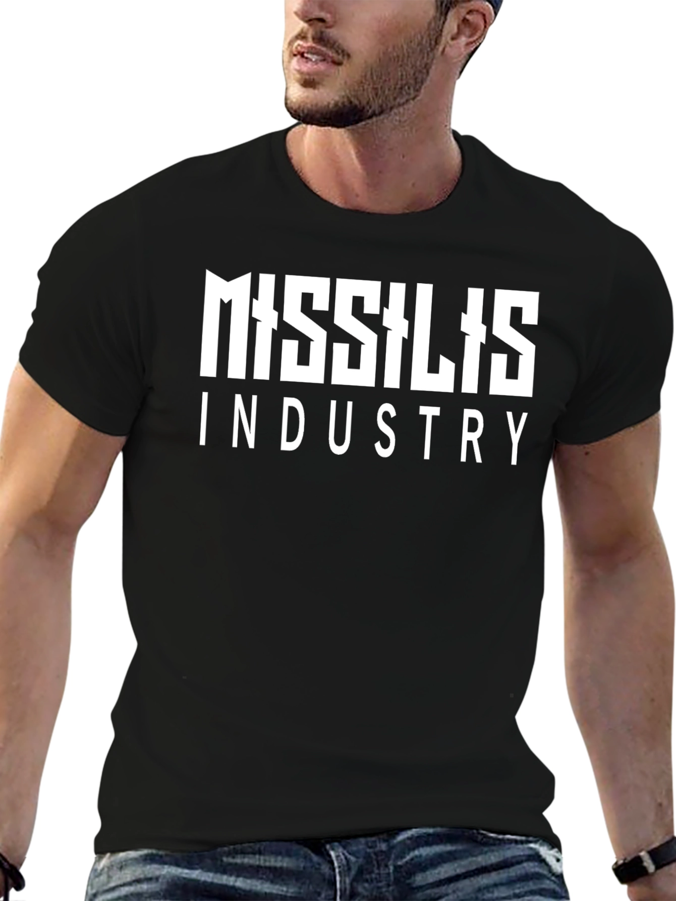 Missilis Industry Graphic T-Shirt - Bold Statement Tee