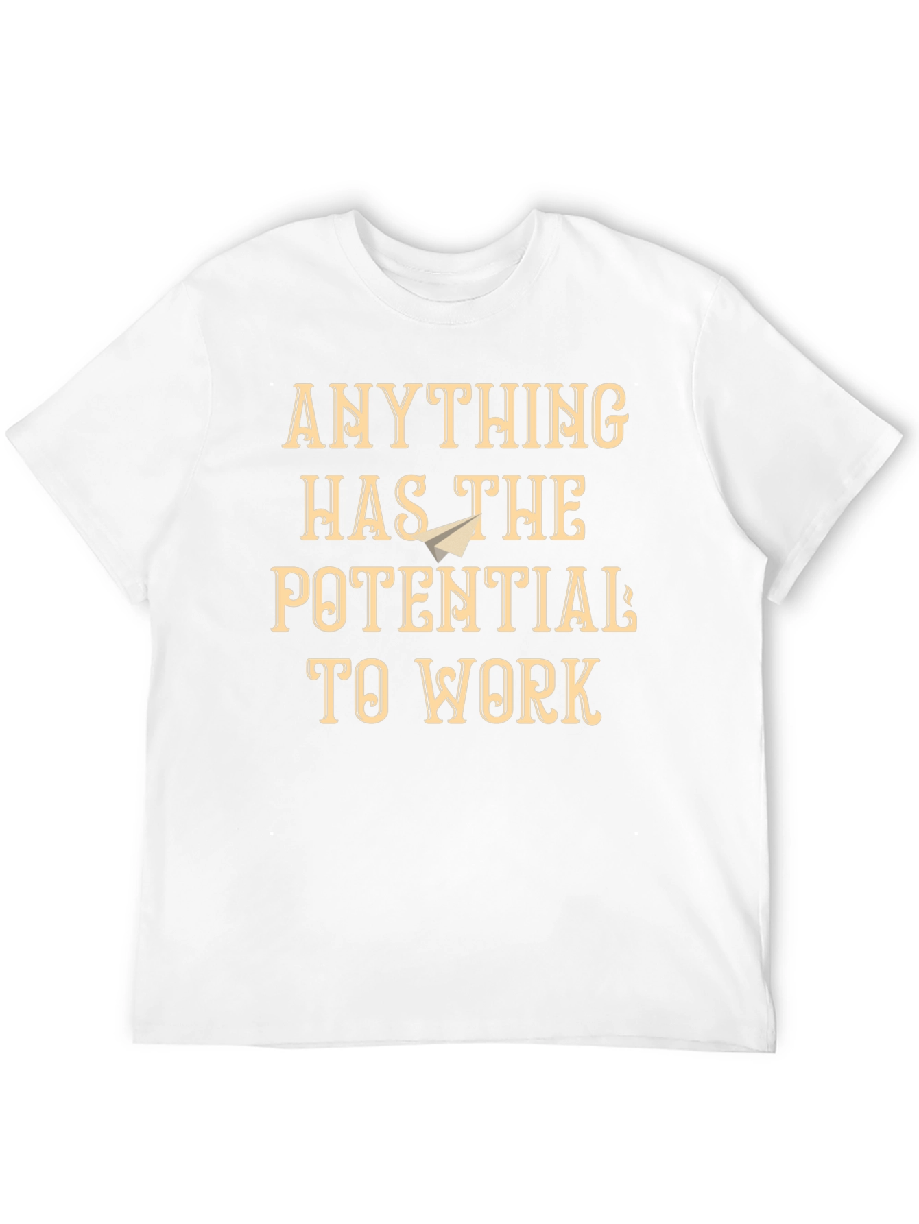 Potential to Work Graphic T-Shirt - Black