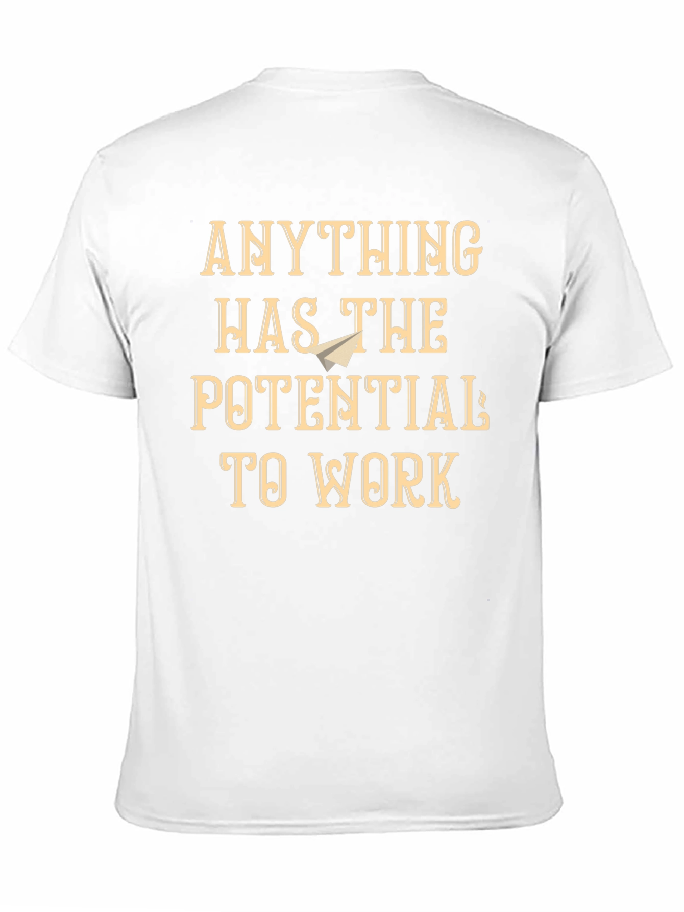 Potential to Work Graphic T-Shirt - Black