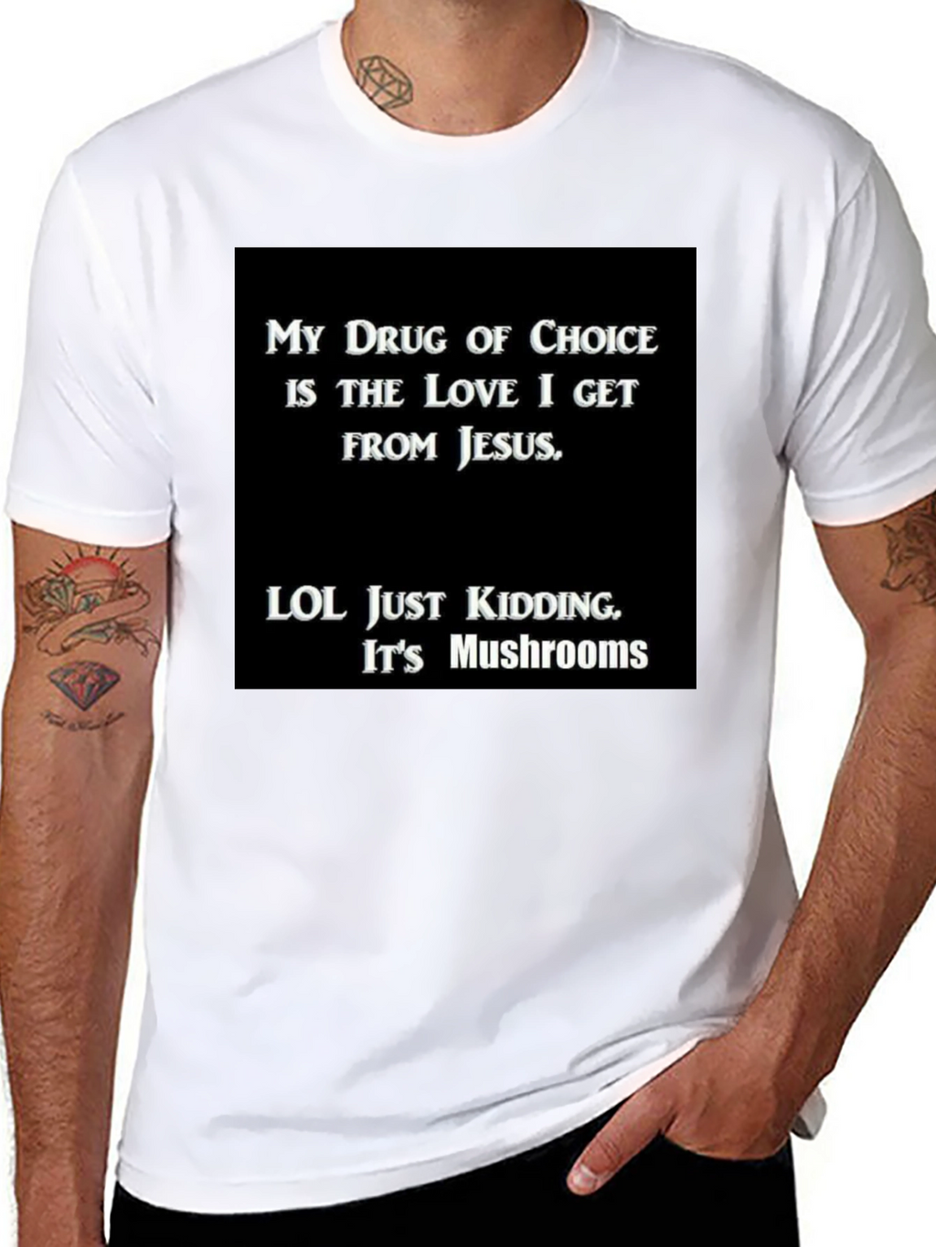 Funny My Drug is Jesus T-Shirt